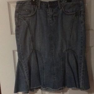 Jean skirt